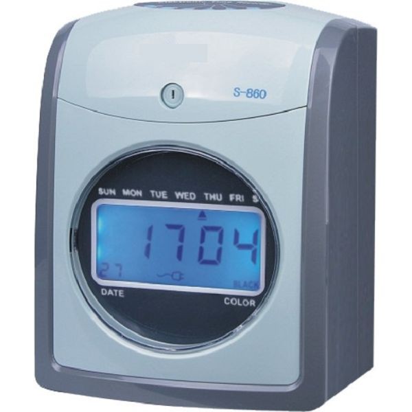 set penuh kad tebuk perakam masa geomaster